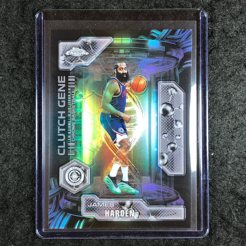 2025-26 Topps Chrome JAMES HARDEN Clutch Gene Refractor #15