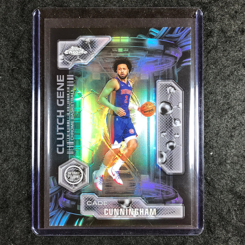2025-26 Topps Chrome CADE CUNNINGHAM Clutch Gene Refractor #18