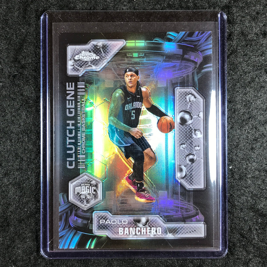 2025-26 Topps Chrome PAOLO BANCHERO Clutch Gene Refractor #19