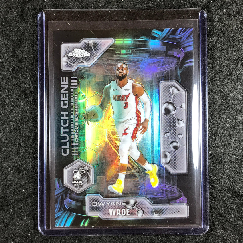 2025-26 Topps Chrome DWYANE WADE Clutch Gene Refractor #21