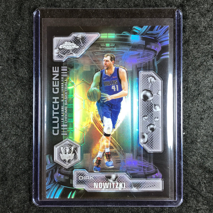 2025-26 Topps Chrome DIRK NOWITZKI Clutch Gene Refractor #22