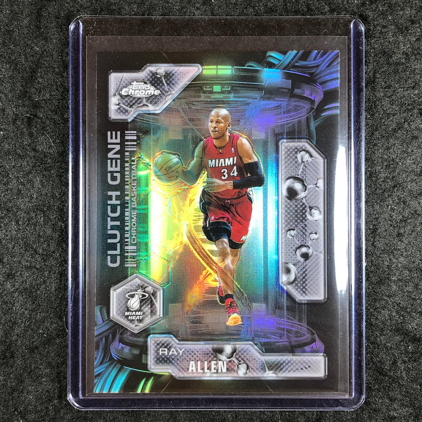 2025-26 Topps Chrome RAY ALLEN Clutch Gene Refractor #23
