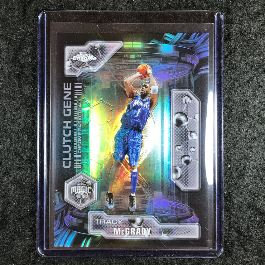 2025-26 Topps Chrome TRACY MCGRADY Clutch Gene Refractor #24