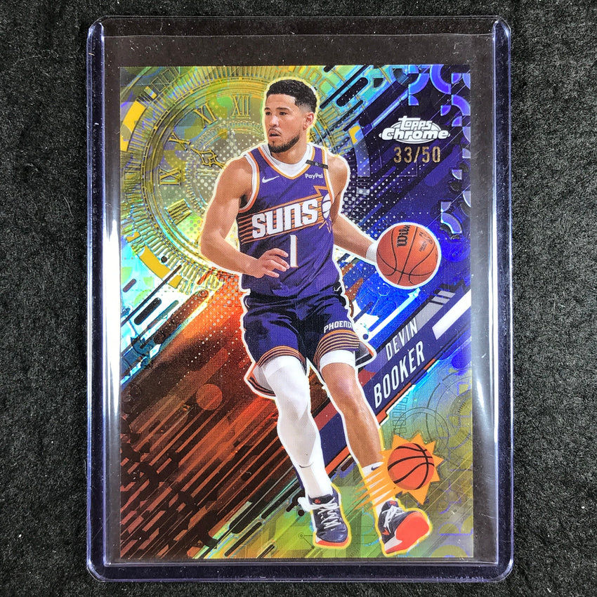 2025-26 Topps Chrome DEVIN BOOKER Go Time Gold 33/50 #4