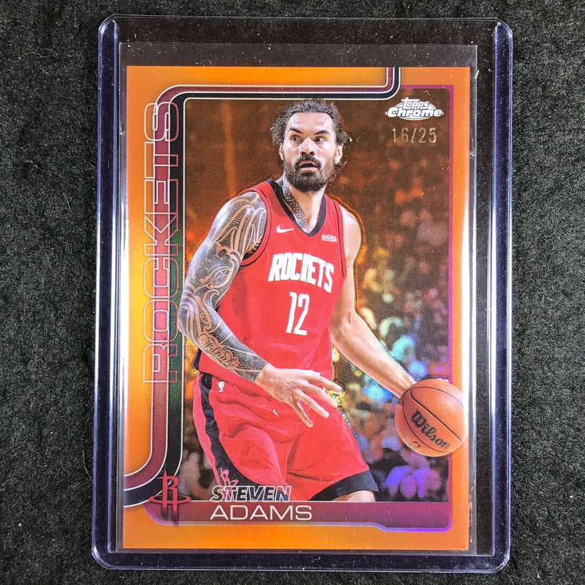2025-26 Topps Chrome STEVEN ADAMS Base Orange 16/25 #12