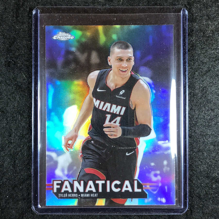 2025-26 Topps Chrome TYLER HERRO Fanatical SSP #10
