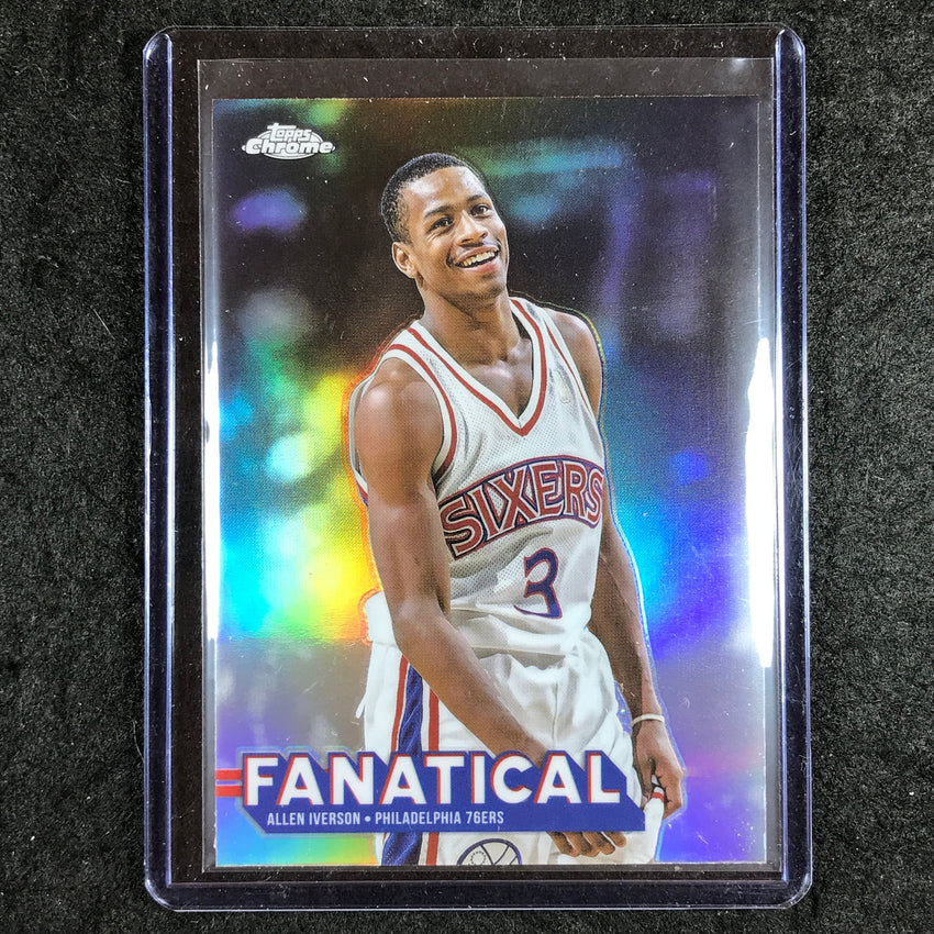 2025-26 Topps Chrome ALLEN IVERSON Fanatical SSP #20