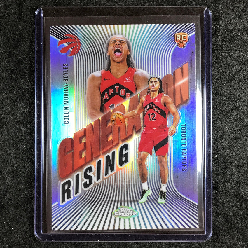 2025-26 Topps Chrome COLLIN MURRAY-BOYLES Generation Rising Rookie Refractor #8