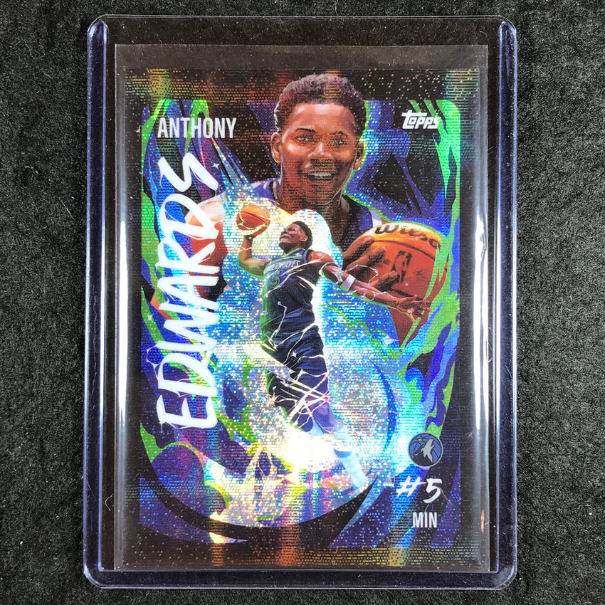 2025-26 Topps Chrome ANTHONY EDWARDS Ultra Violet All-Stars SSP #7