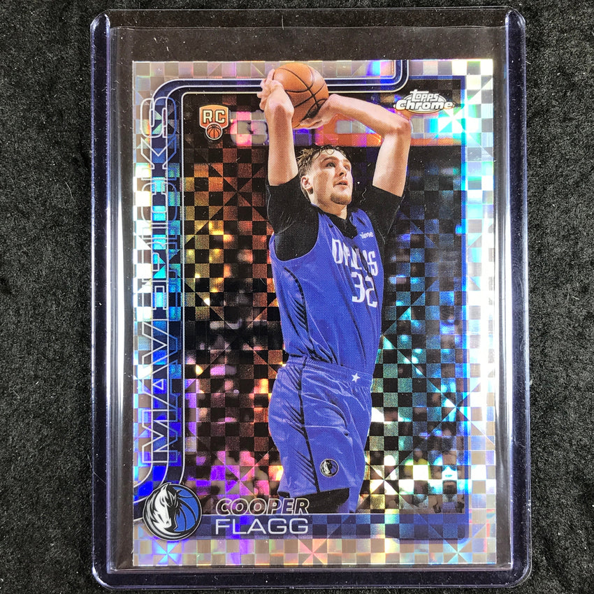 2025-26 Topps Chrome COOPER FLAGG Rookie Base X-Fractor #251