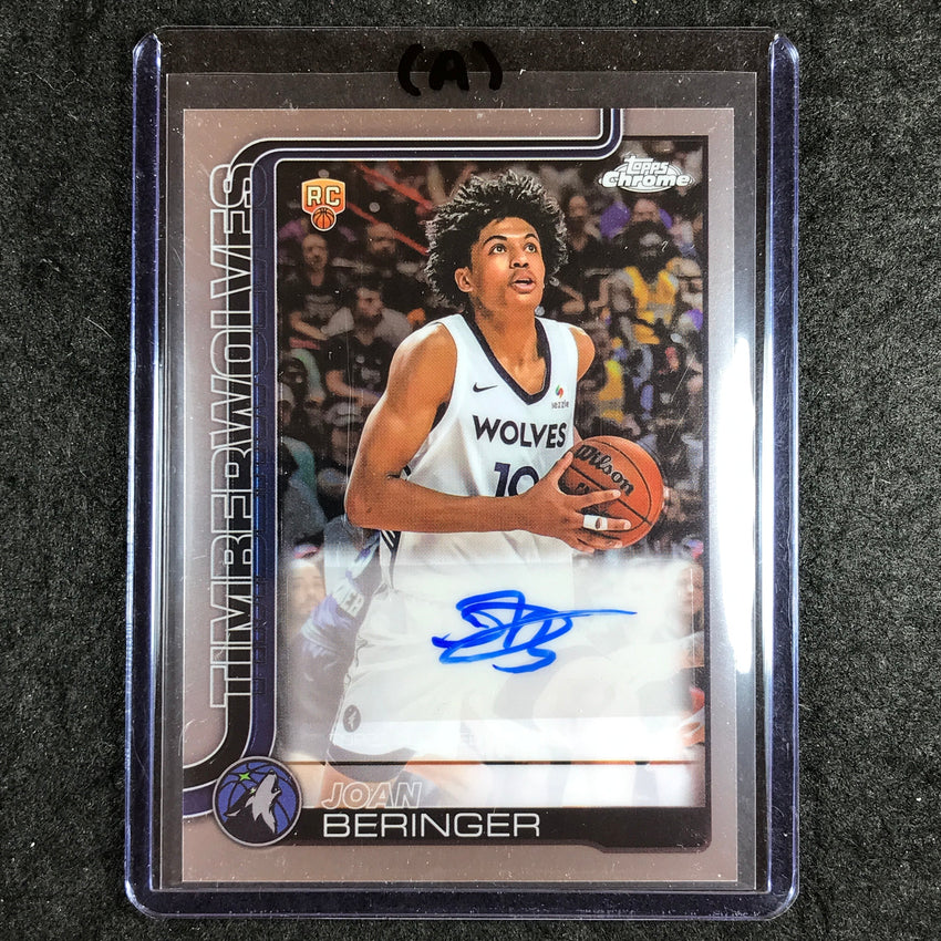 2025-26 Topps Chrome JOAN BERINGER Chrome Rookie Auto Base #JB (A)