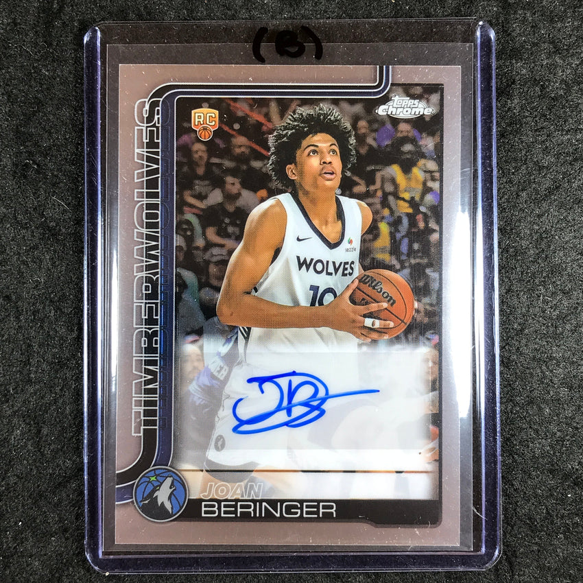 2025-26 Topps Chrome JOAN BERINGER Chrome Rookie Auto Base #JB (B)