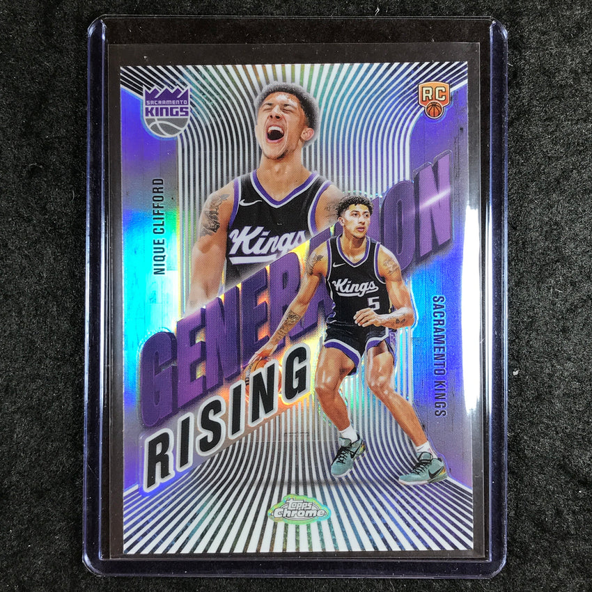 2025-26 Topps Chrome NIQUE CLIFFORD Generation Rising Rookie Refractor #16