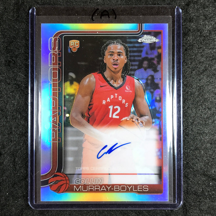 2025-26 Topps Chrome COLLIN MURRAY-BOYLES Chrome Rookie Auto Refractor #CMB (A)