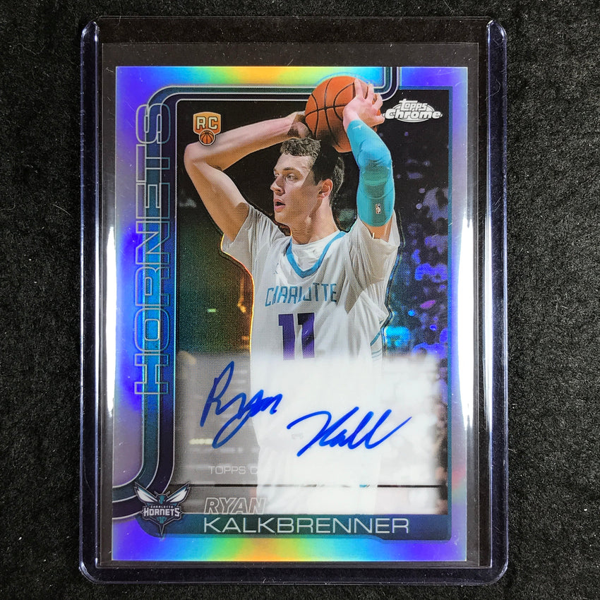 2025-26 Topps Chrome RYAN KALKBRENNER Chrome Rookie Auto Refractor #RK