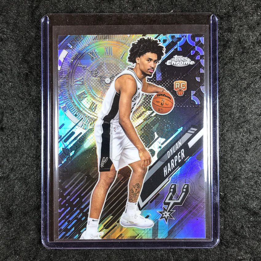 2025-26 Topps Chrome DYLAN HARPER Go Time Rookie Refractor #17