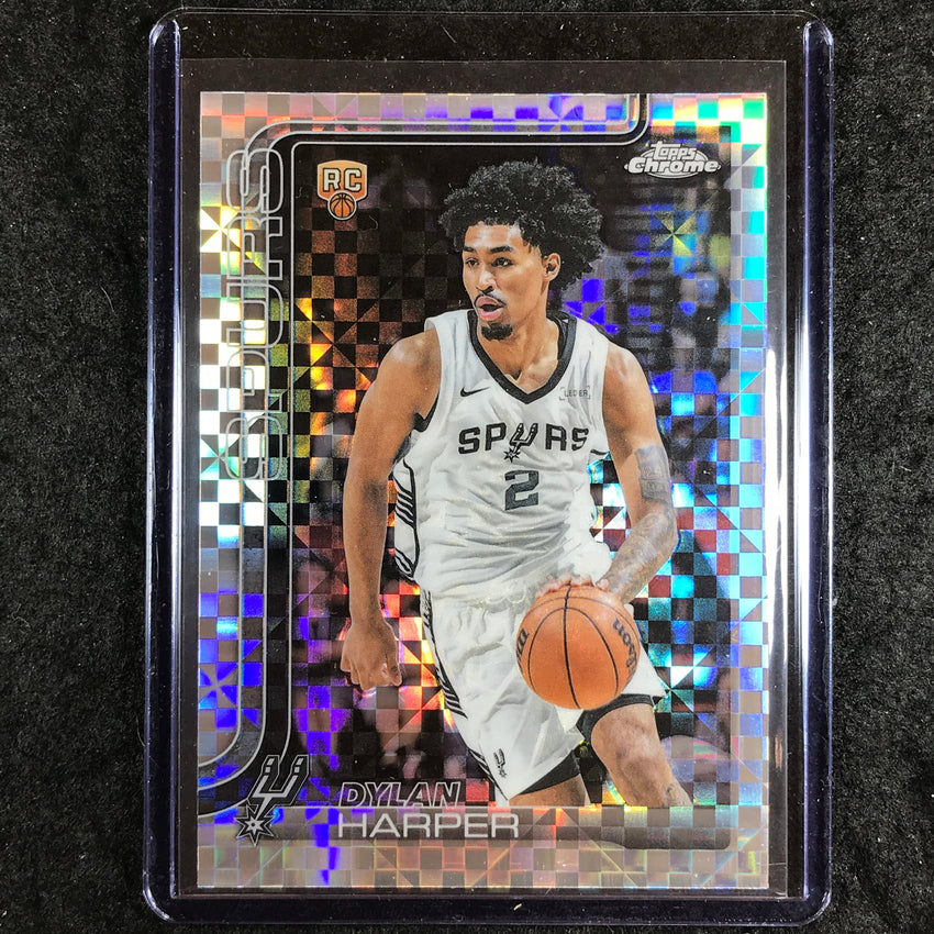 2025-26 Topps Chrome DYLAN HARPER Rookie Base X-Fractor #252