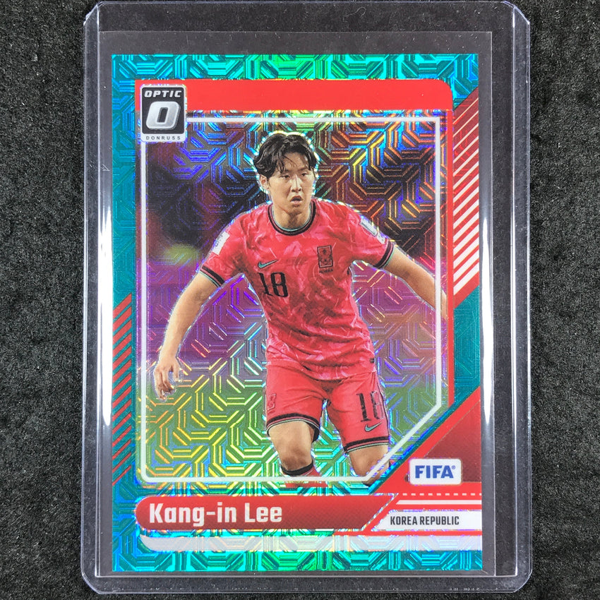 2024-25 Donruss Soccer KANG-IN LEE Optic Teal Mojo 35/49 #46