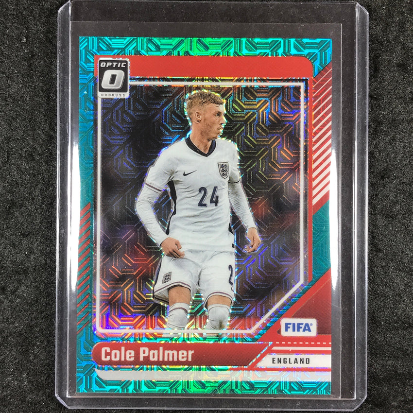 2024-25 Donruss Soccer COLE PALMER Optic Teal Mojo 35/49 #62