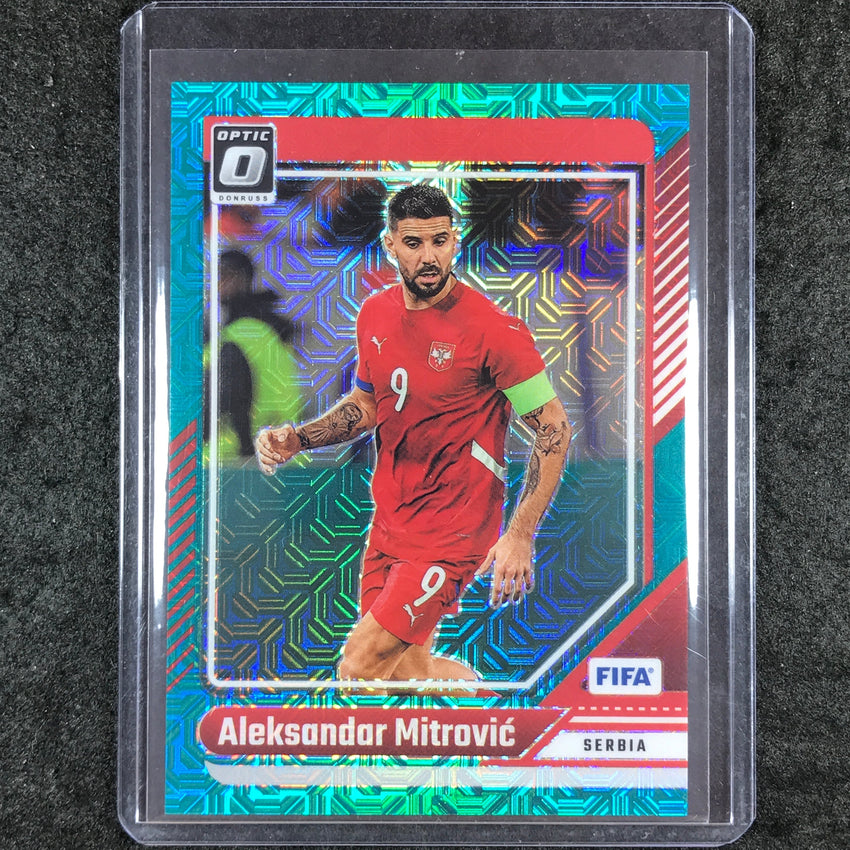2024-25 Donruss Soccer ALEKSANDAR MITROVIC Optic Teal Mojo 11/49 #152