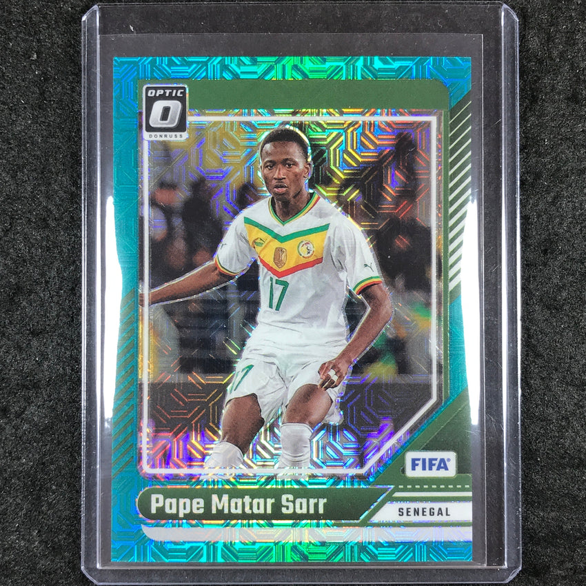 2024-25 Donruss Soccer PAPE MATAR SARR Optic Teal Mojo 31/49 #155