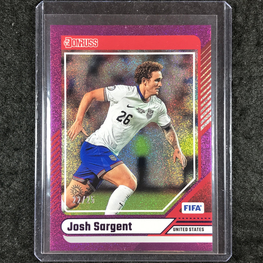 2024-25 Donruss Soccer JOSH SARGENT Base Purple 22/25 #15