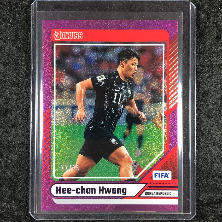 2024-25 Donruss Soccer HEE-CHAN HWANG Base Purple 22/25 #48