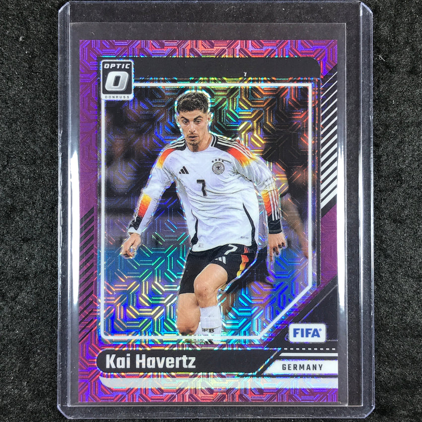 2024-25 Donruss Soccer KAI HAVERTZ Optic Purple Mojo 2/25 #136