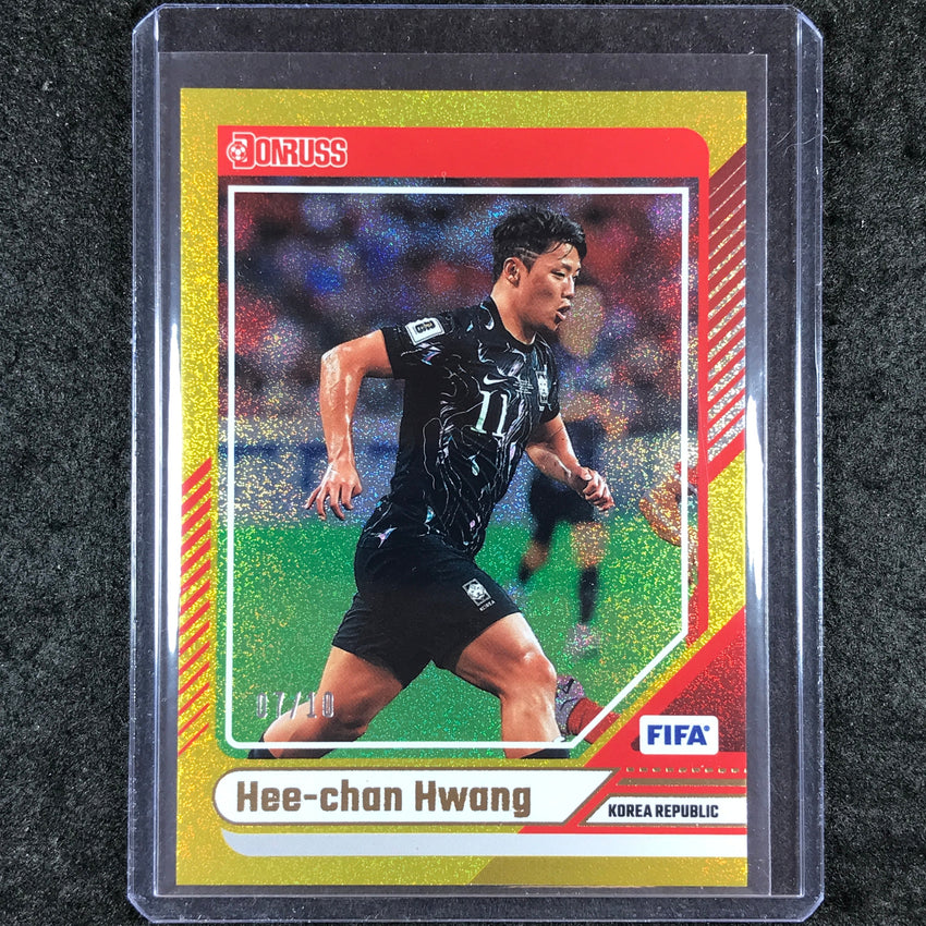 2024-25 Donruss Soccer HEE-CHAN HWANG Base Gold 7/10 #48