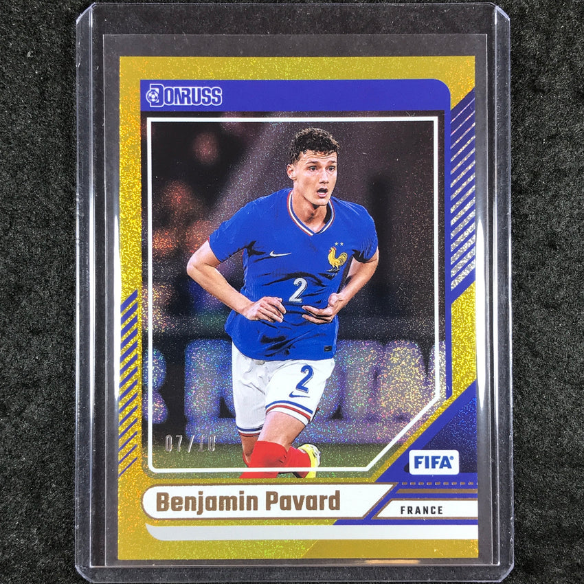 2024-25 Donruss Soccer BENJAMIN PAVARD Base Gold 7/10 #101