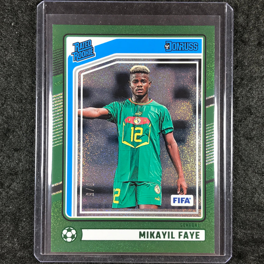 2024-25 Donruss Soccer MIKAYIL FAYE Rated Rookie Green 3/5 #200