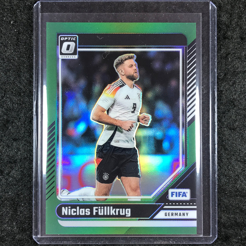 2024-25 Donruss Soccer NICLAS FULLKRUG Optic Green 4/5 #140