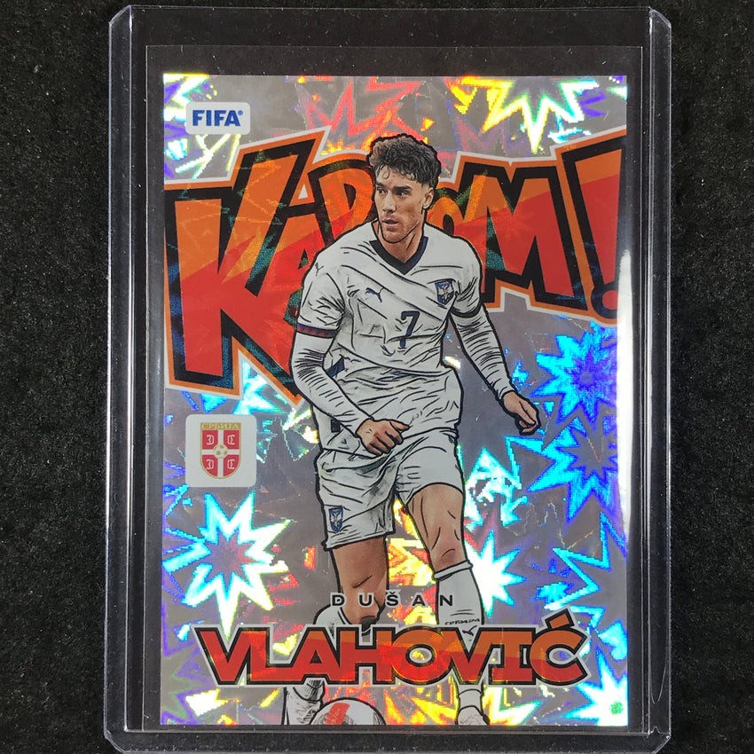 2024-25 Donruss Soccer DUSAN VLAHOVIC Kaboom SSP #8