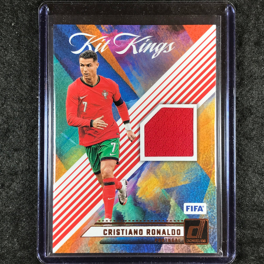 2024-25 Donruss Soccer CRISTIANO RONALDO Kit Kings Jersey Relic #CR7