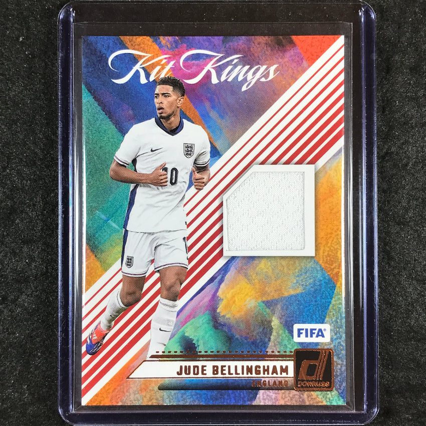 2024-25 Donruss Soccer JUDE BELLINGHAM Kit Kings Jersey Relic #JB