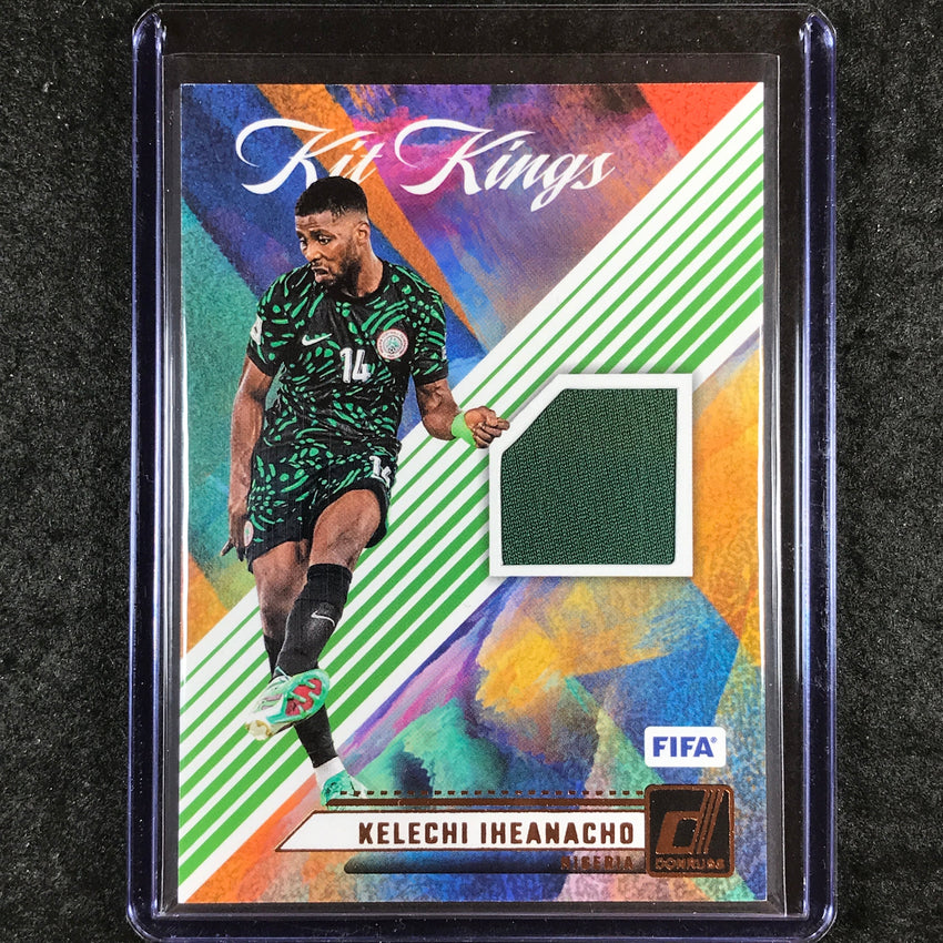 2024-25 Donruss Soccer KELECHI IHEANACHO Kit Kings Jersey Relic #KI