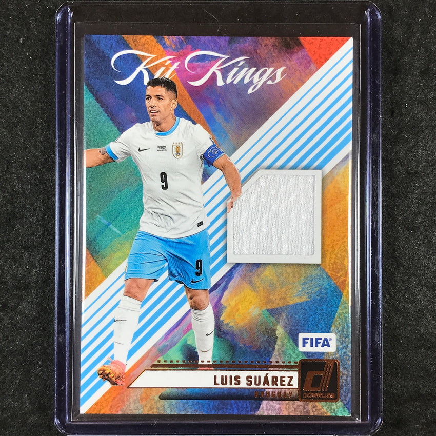 2024-25 Donruss Soccer LUIS SUAREZ Kit Kings Jersey Relic #LS