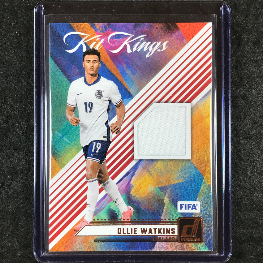 2024-25 Donruss Soccer OLLIE WATKINS Kit Kings Jersey Relic #OW