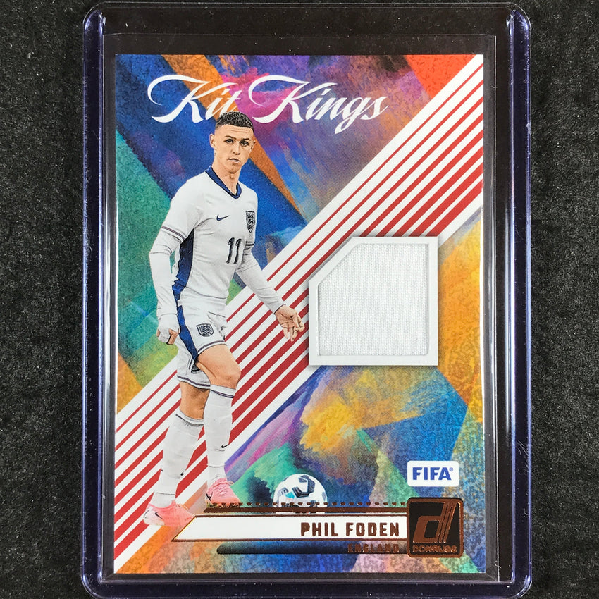 2024-25 Donruss Soccer PHIL FODEN Kit Kings Jersey Relic #PF