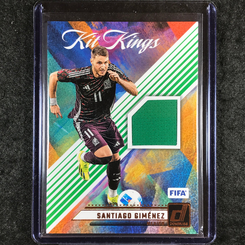 2024-25 Donruss Soccer SANTIAGO GIMENEZ Kit Kings Jersey Relic #SG