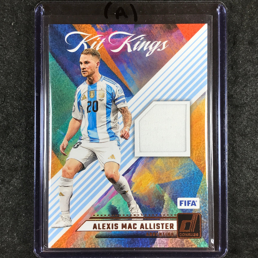 2024-25 Donruss Soccer ALEXIS MAC ALLISTER Kit Kings Jersey Relic #AMA (A)