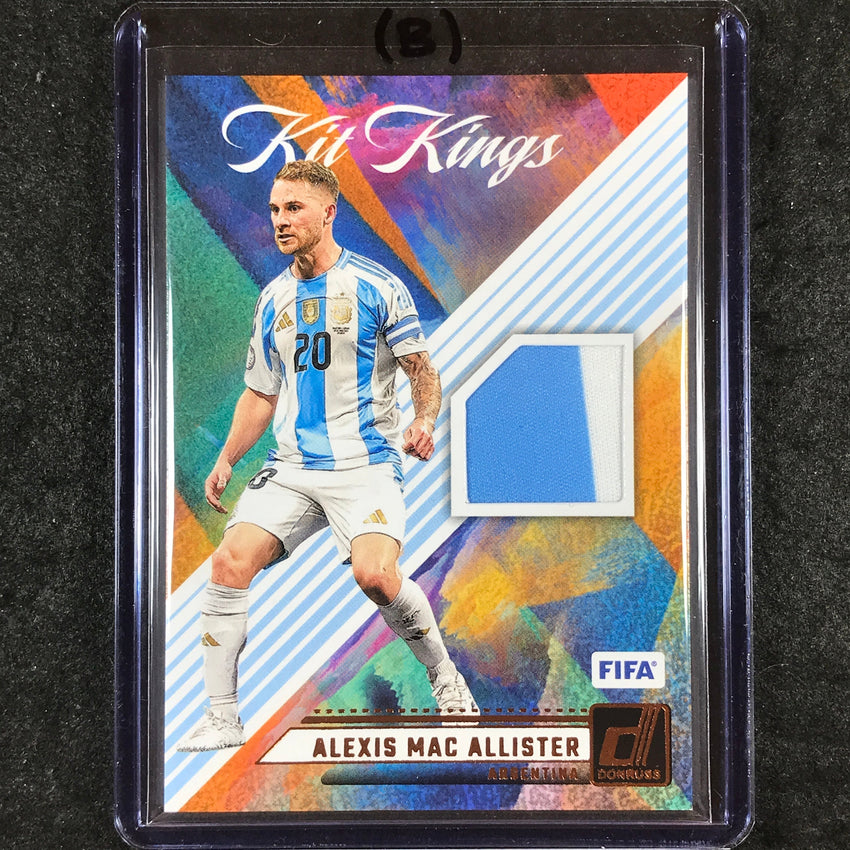 2024-25 Donruss Soccer ALEXIS MAC ALLISTER Kit Kings Jersey Relic #AMA (B)