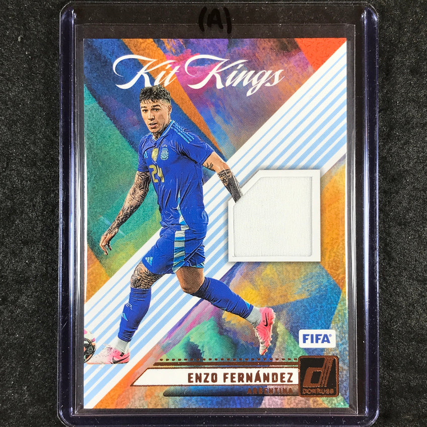 2024-25 Donruss Soccer ENZO FERNANDEZ Kit Kings Jersey Relic #EF (A)