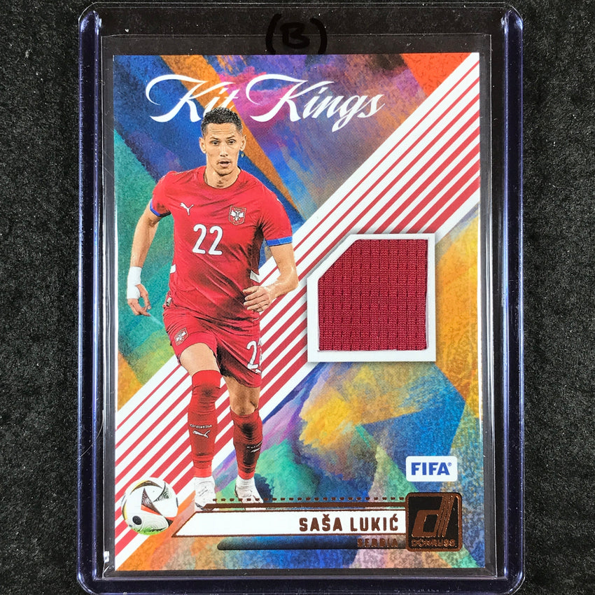 2024-25 Donruss Soccer SASA LUKIC Kit Kings Jersey Relic #SL (B)