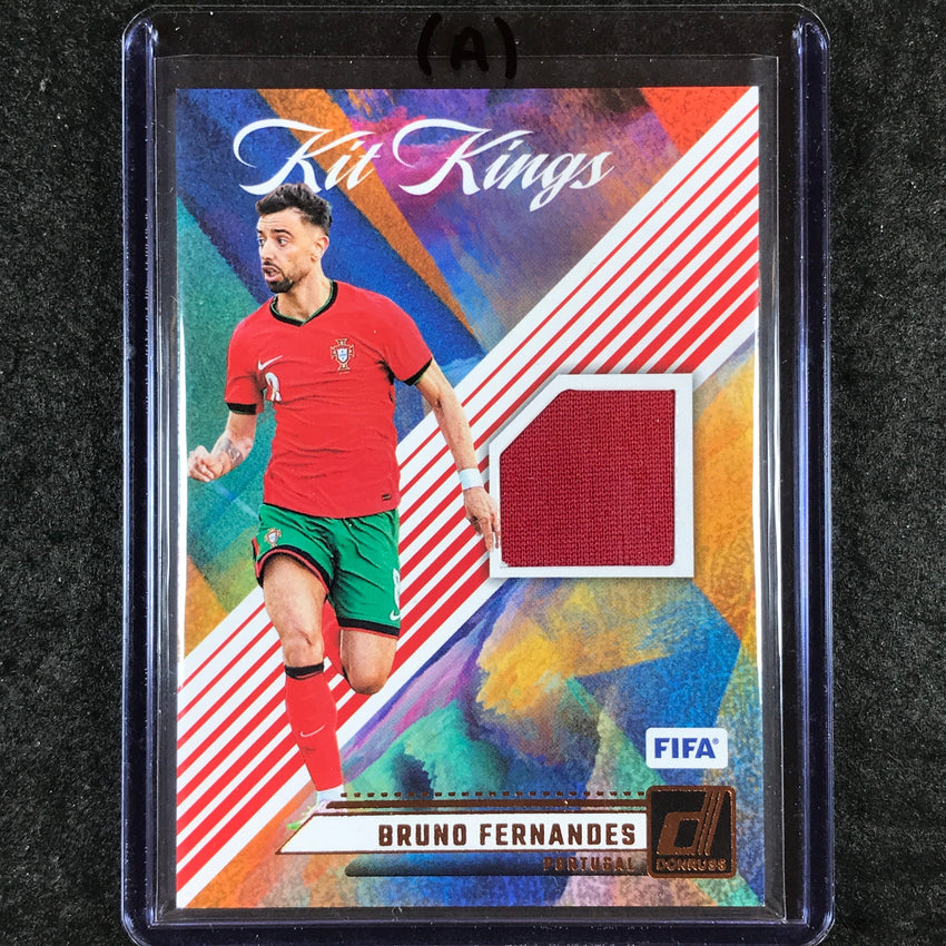 2024-25 Donruss Soccer BRUNO FERNANDES Kit Kings Jersey Relic #BFE (A)