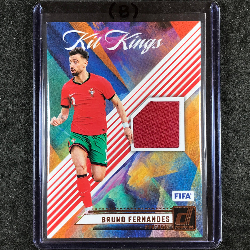 2024-25 Donruss Soccer BRUNO FERNANDES Kit Kings Jersey Relic #BFE (B)