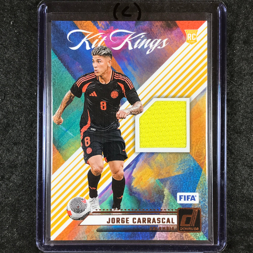 2024-25 Donruss Soccer JORGE CARRASCAL Kit Kings Rookie Jersey Relic #JCA (C)