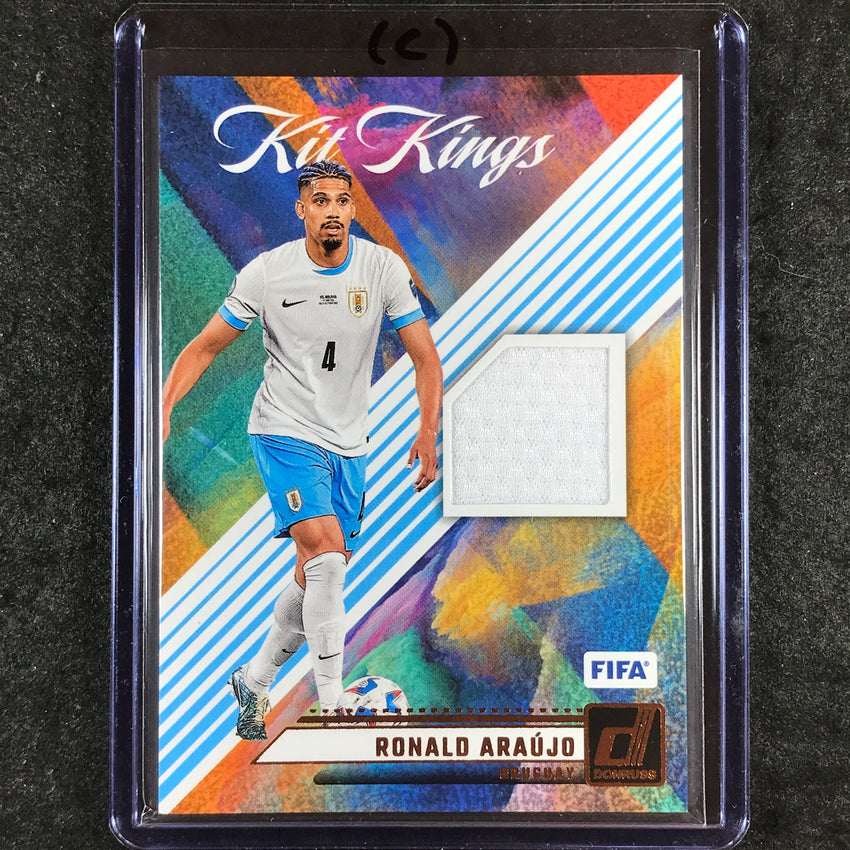 2024-25 Donruss Soccer RONALD ARAUJO Kit Kings Jersey Relic #RAR (C)