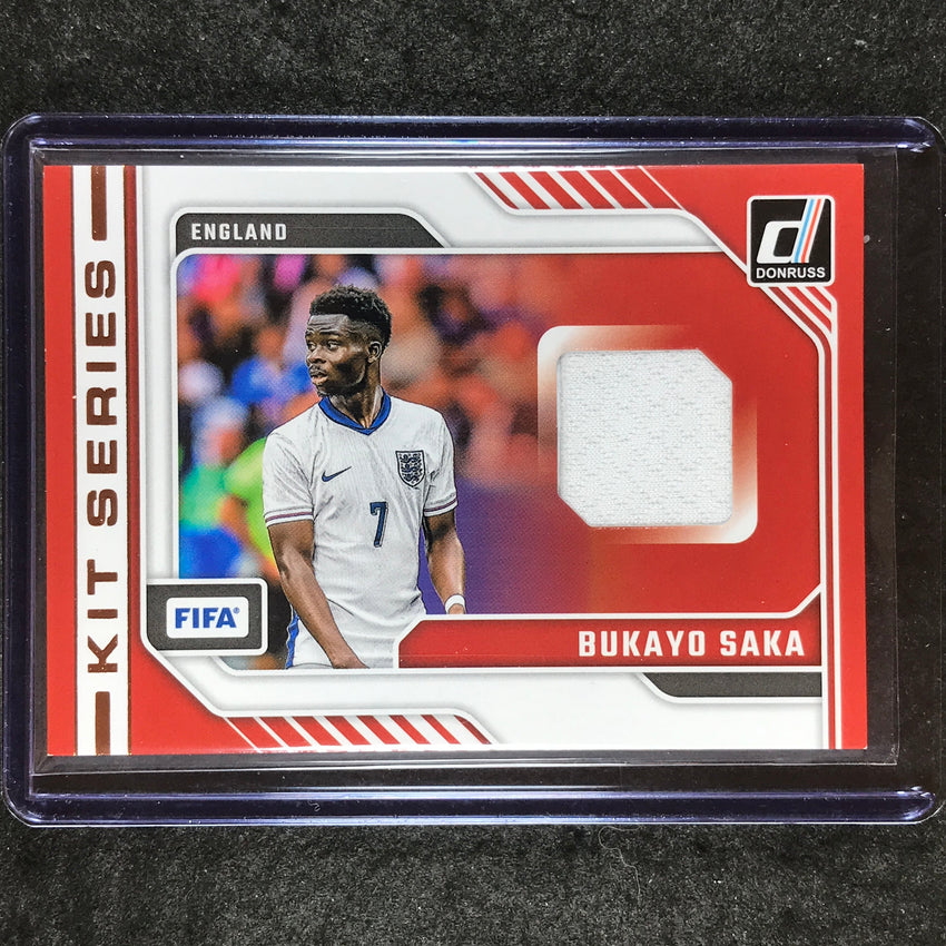 2024-25 Donruss Soccer BUKAYO SAKA Kit Series Jersey Relic #BS