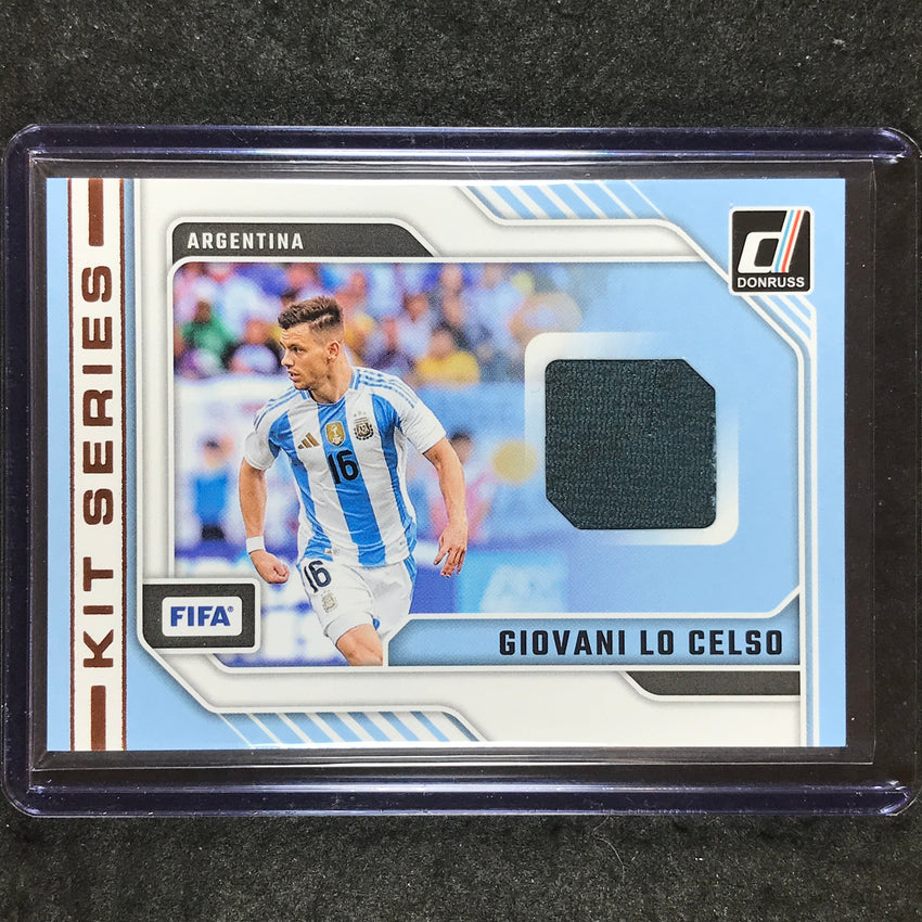 2024-25 Donruss Soccer GIOVANI LO CELSO Kit Series Jersey Relic #GLC